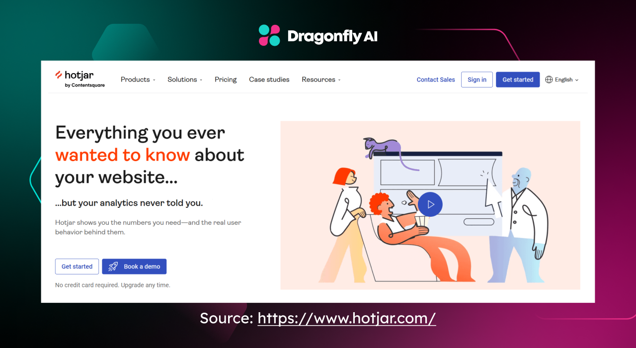 Hotjar website